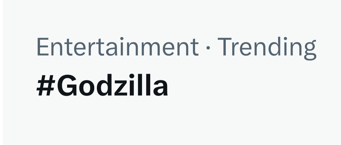 KaijuPictures's tweet photo. #Godzilla is trending! https://t.co/hCMMnVwfwy