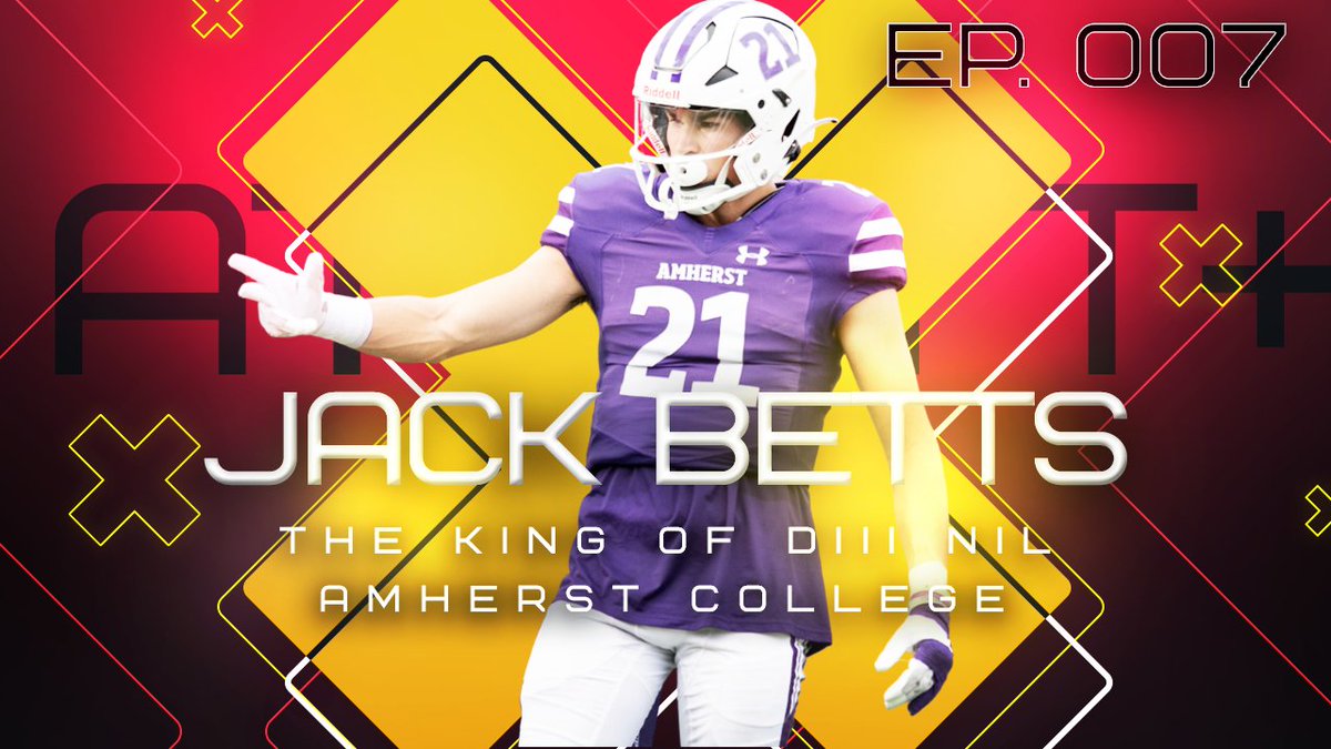 🎧🚀 Get ready for Episode 7 of the ATHLYT+ Podcast, featuring the King of DIII NIL, <a href="/jrbetts21/">Jack Betts</a>  🏈👑
In this episode, we're honored to have Jack Betts join us for an in-depth conversation about his incredible journey. Hailing from Dallas, Texas, Jack has secured over 35 NIL