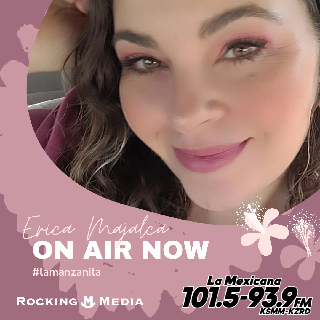 EricaMajalca's tweet photo. ¡Es miércoles y el cuerpo lo sabe! Disfruta del día en compañía de #lamexicana1015939 Ya estoy al aire #lamanzanita @EricaMajalca 🎵🔛🎙📻🎶🎼 https://t.co/PYvpdlAHOy