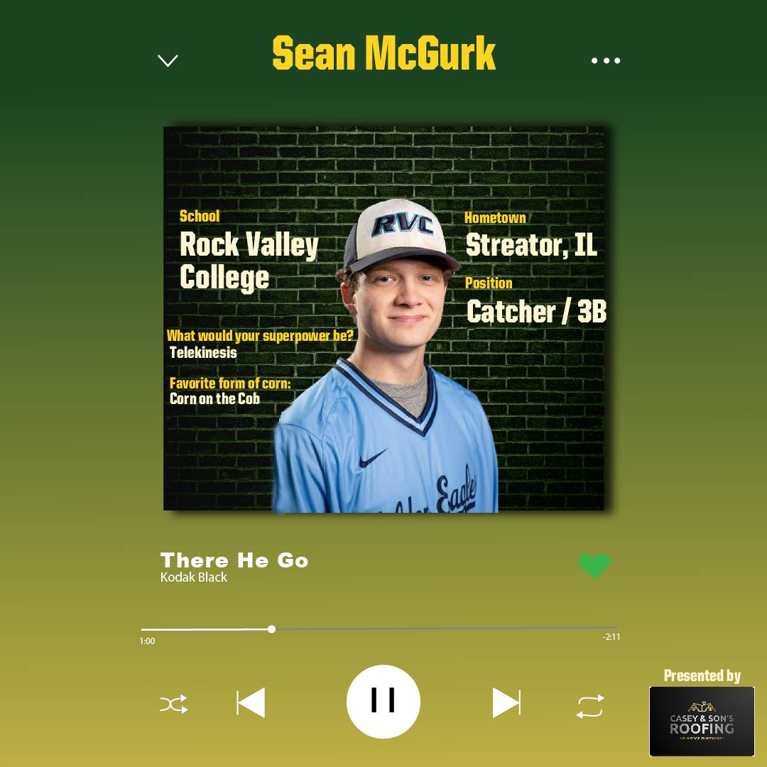 Normal_Baseball's tweet photo. Now welcoming, Sean McGurk, from Rock Valley College! Welcome to the Corn Crib McGurk!
#WhereBaseballGrows
@RVC_Athletics
@StreatorSports
Presented by Casey and Son's Roofing https://t.co/tJpzK8dcEL
