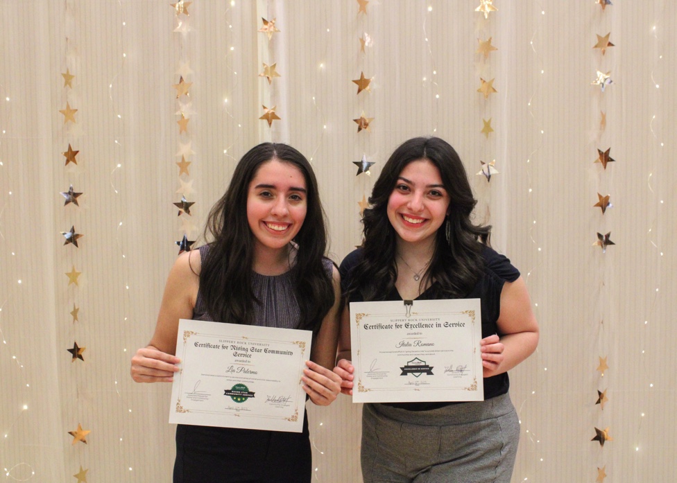 sru_ocel's tweet image. Congratulations to the Rising Star badge awardees celebrated last week at the Rising Star awards ceremony!🌟

Thank you for your hard work and commitment to community engagement.

You Rock‼️

Go to RockServe under “Badges” to learn more about how to earn points and win badges!