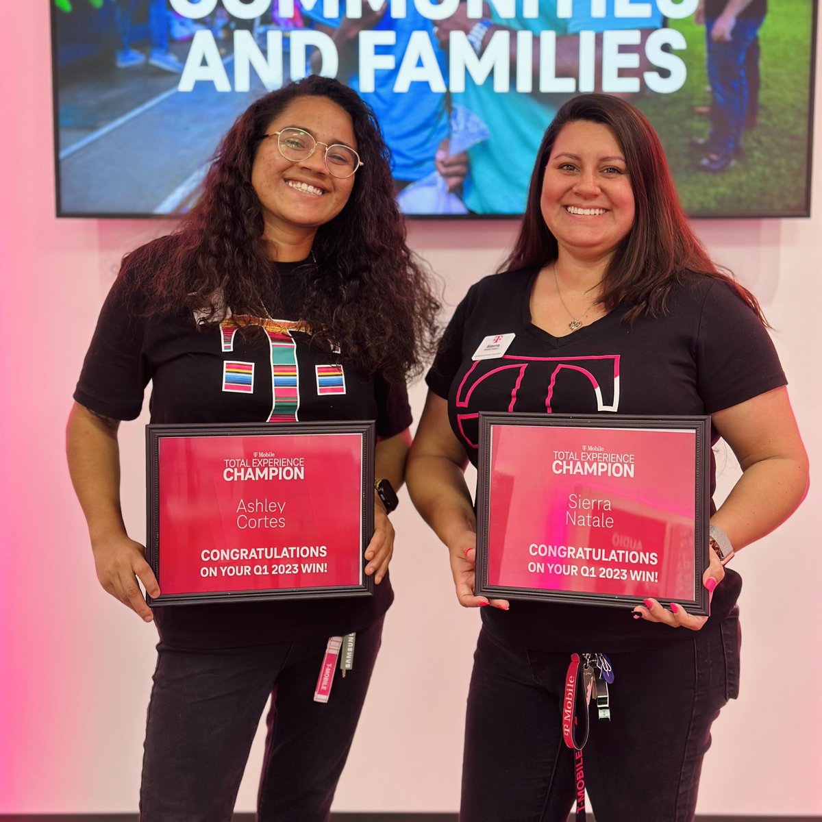 🥳🥳CONGRATULATIONS!!!🥳🥳 ⚡️ Titusville Thunder’s ⚡️ Q1 TOTAL EXPERIENCE CHAMPIONS!! @Ash_5G @sierranatale #DOUBLETHUNDER #WinTogether #GoGrowWin