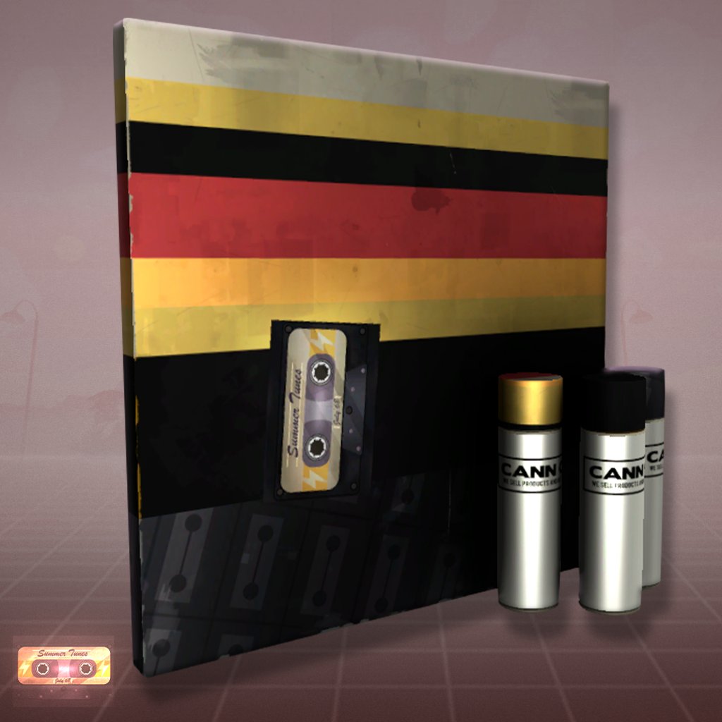 TF2 Emporium on Twitter "New War Paint, Warpaint Casette Carrier