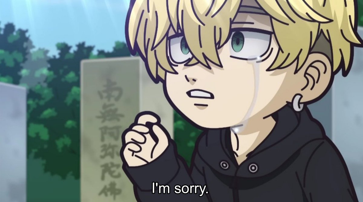 drakencult's tweet photo. "Thanks Chifuyu"     "Chifuyu I'm sorry" https://t.co/jehNVrAMWz