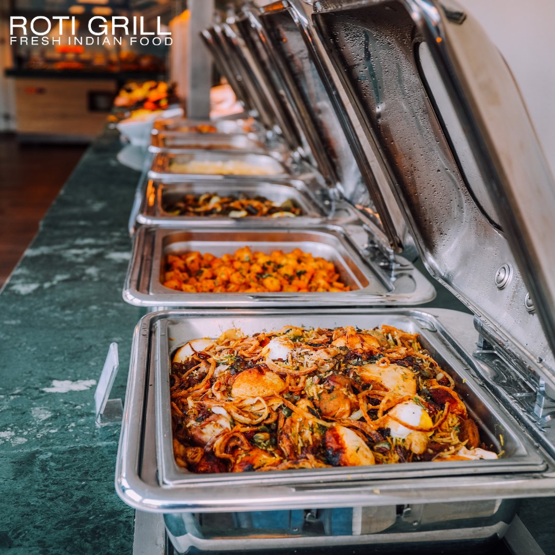 RotiGrill's tweet photo. Catering of fresh Indian food is available now! For catering inquiries, please call. (214) 521-3655. https://t.co/fJA6jxcejI