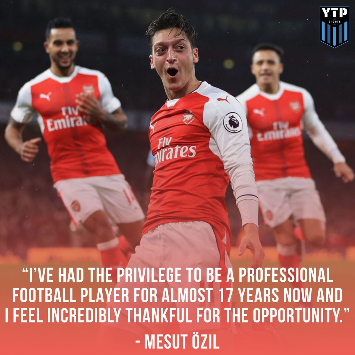 Former Arsenal and Real Madrid star midfielder Mesut Ozil retired from professional soccer at the age of 34, as he announced on his social media. Best of luck to him as he begins his next journey. 

#ytpsports #ozil