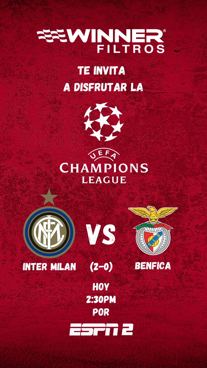 Winner_filtros's tweet photo. ¿Cuáles equipos creen que pasaran a semifinales el día de hoy? https://t.co/pDKZo53Zsa