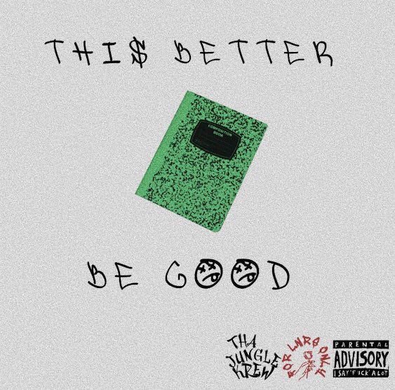 thajunglekrew's tweet photo. This is a compilation of songs that makes you wanna get money, get better, or get going. Either way, This Better Be Good👀

Album dropping at midnight. 🌴 https://t.co/CAs2kOeOA7