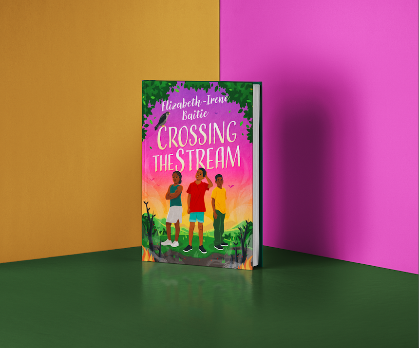 CassavaRepublic's tweet photo. Delighted to share the cover of Elizabeth-Irene Baitie's forthcoming middle grade book, #CrossingTheStream out this July! An adventure packed read exploring the themes of family relationships, religion, and conservation.

Pre-order now: https://t.co/Jvl0nPZ3L6 https://t.co/U8Wt0vD9xF