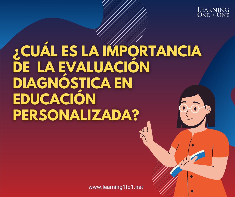 Learning1to1's tweet photo. ¿Cuál es la importancia de la evaluación diagnóstica en la educación personalizada? https://t.co/OQc0Gg8dPE

#educadores #educación #Learning #learning1to1 #aprendizaje #autonomía #líderes #innovacióneducativa #Habilidades #colegios #colegiosdelsigloXXI #evaluación https://t.co/5t3n273HrX