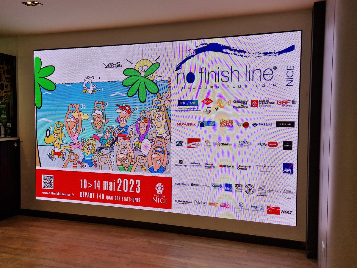 ph_desj's tweet photo. Cet après-midi à 17h au Pathé Gare du Sud nous avons la présentation officielle des 3 teasers créés pour la No Finish Line. 🙌🎬
Merci à la FCNA à son président Jean-Marie Debaisieux et à l'ensemble du bureau ,  un immense merci à l'équipe de la No Finish line et à Manon. https://t.co/mOnf8D974z