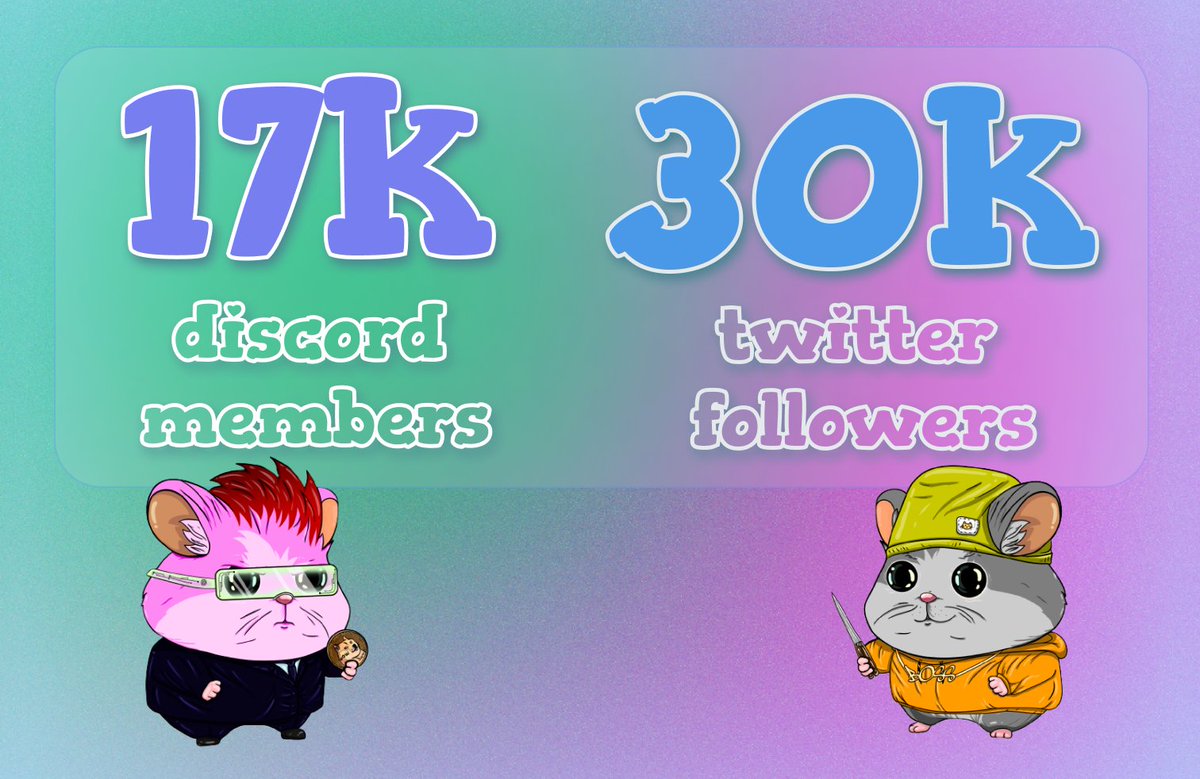 HamstersSui's tweet photo. What is this amazing news? 🎉

Our community is showing itself to be strong, friendly, and involved in the project 🧡

LFG, hamsters! 🐹
#NFT #Sui #Suinami https://t.co/XLh0mDhLBf