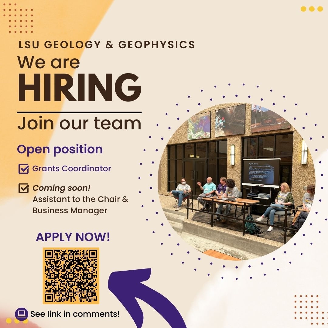 LSU Geology tweet media