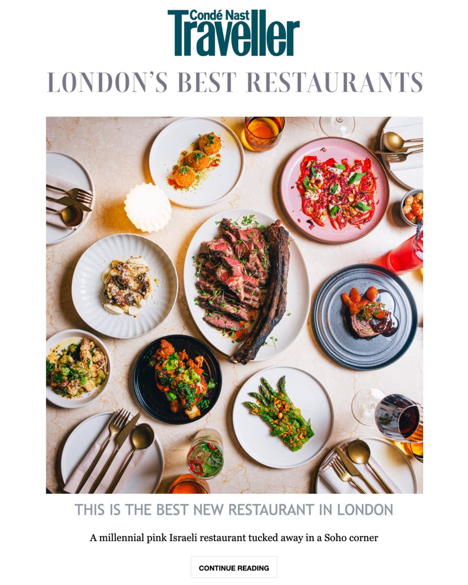 EranTibi's tweet photo. Just came back from Anguilla to some amazing news. LOVE seeing Kapara getting the spotlight and the attention it deserves! ⭐️ #FusionFood #SohoLondon https://t.co/fc9Tdjf1yN