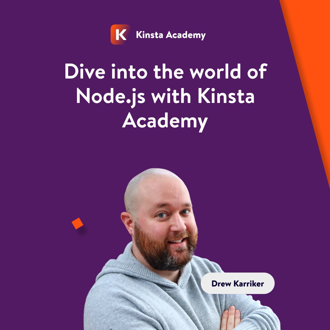 KinstaAcademy's tweet photo. Your 2023 learning goals 🤝 @CodingWithDrewK's free Node.js course on #KinstaAcademy 

It's free to learn: https://t.co/Dbe92dhjpI https://t.co/59z9YTyKja
