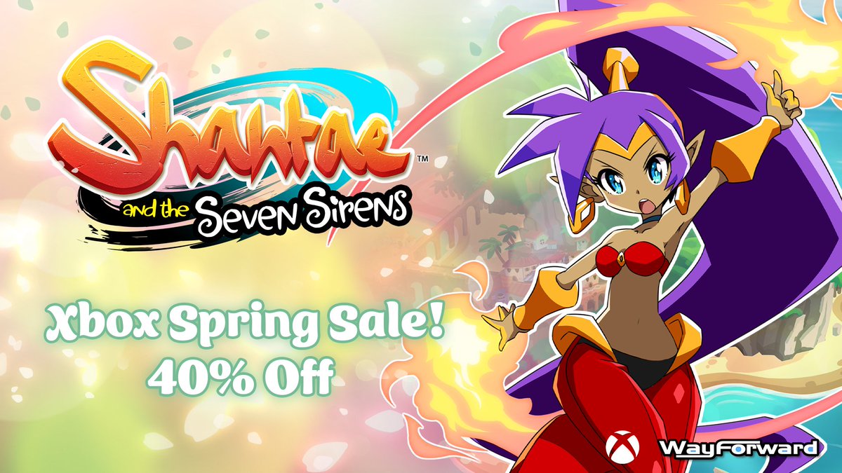 Shantae and the on sale seven sirens xbox