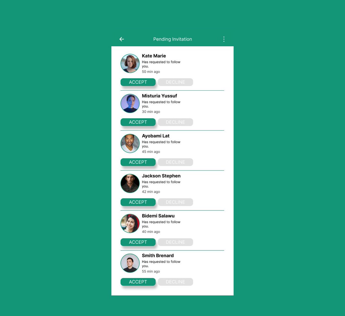 Tude_Design0's tweet photo. Day 71- Pending Invitation
#DailyUI
#UI #UIFigma #Design #Designer #ProductDesign #ProductDesigner #DigitalDesigner #UserInterface #FigmaLagos #LagosDesigner #UILagos #Jobs #Vacancy #JobsDesigner #VacancyDesigner #Day071 https://t.co/E4187wACSo