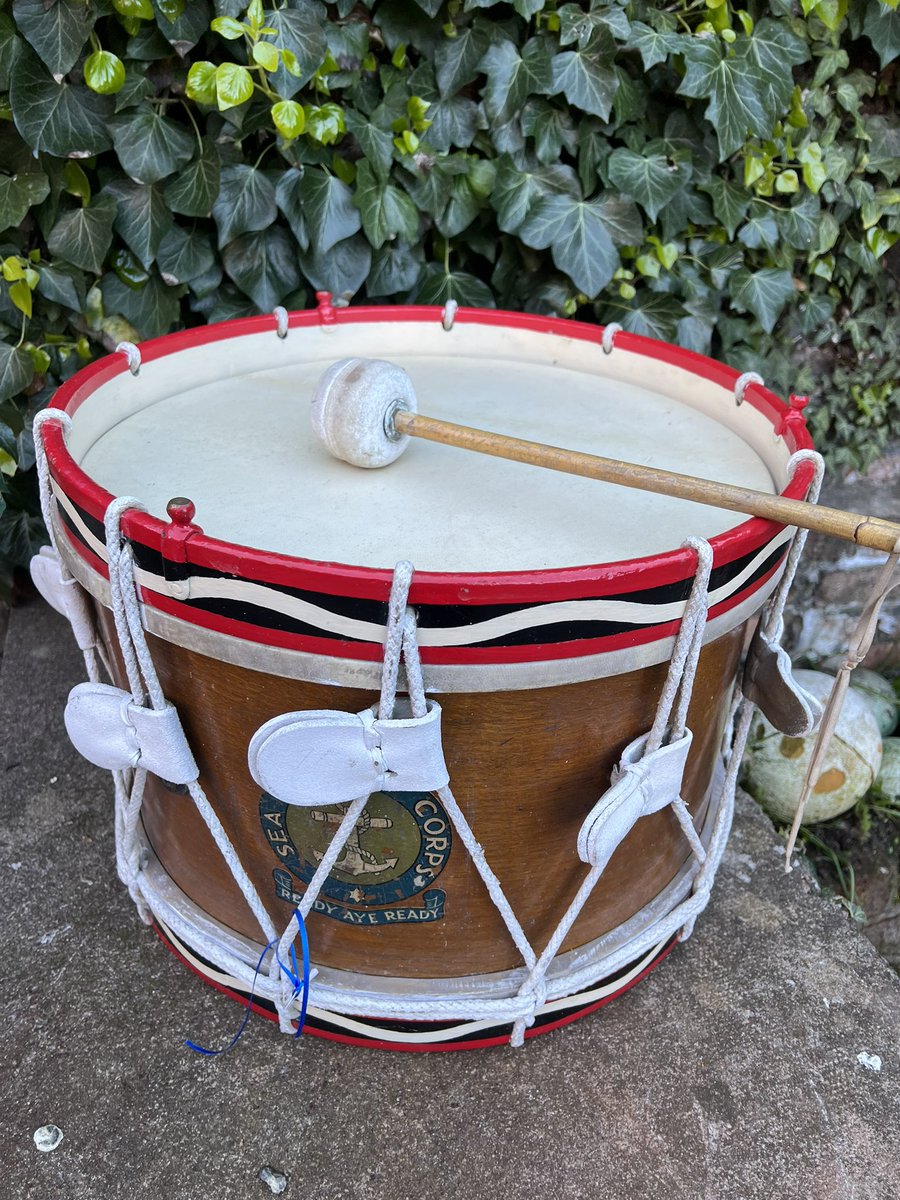 StevePetchNews's tweet image. Vintage #regimental #seacadets corps military #marching band #drum navy antique old ebay.co.uk/itm/1555128277… #eBay via @eBay_UK
