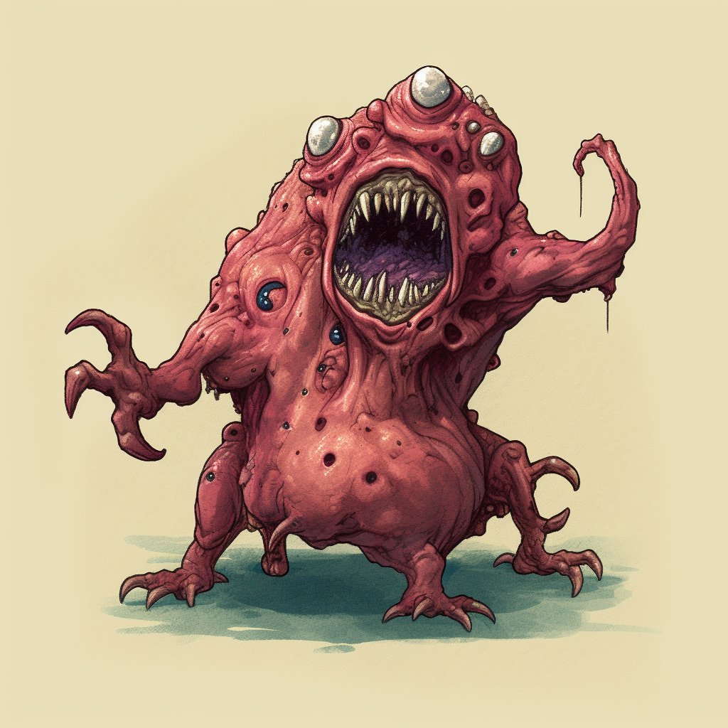 NotedNoOne's tweet image. Gibbering Mouther (Variations)
#midjourney #midjourneyv5 #tabletopgaming #tabletop #ttrpg #roleplaying #rpg #dnd #dungeonsanddragons #fantasy #creature