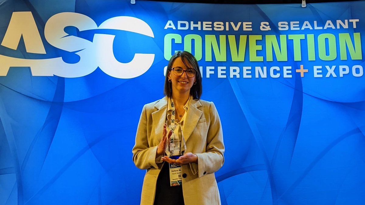XLYNX Materials (@xlynxm) on Twitter photo Thank you <a href="/ASCouncil/">AdhSealCouncil</a> for recognizing XlynX Materials <a href="/xlynxm/">XLYNX Materials</a> in this year's #Innovation Awards for our work in low surface energy polymer adhesion! A great honour to introduce our solutions to the broader #adhesive and #sealant industry. Learn more at xlynxmaterials.com Thank you <a href="/ASCouncil/">AdhSealCouncil</a> for recognizing XlynX Materials <a href="/xlynxm/">XLYNX Materials</a> in this year's #Innovation Awards for our work in low surface energy polymer adhesion! A great honour to introduce our solutions to the broader #adhesive and #sealant industry. Learn more at xlynxmaterials.com