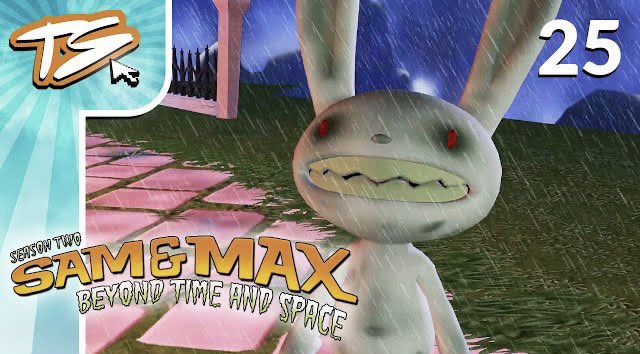 TurianShepard's tweet photo. This certainly makes things a little tricky!

WE'RE DEAD NOW!? | Sam &amp; Max Beyond Time and Space (BLIND) #25 🐶🐰⚰️🧟‍♂️

#SamAndMax #BeyondTimeAndSpace #PointAndClick #AdventureGame #TelltaleGames 

https://t.co/XyzkJw9KHw via @YouTube https://t.co/BPEVOlgYRs