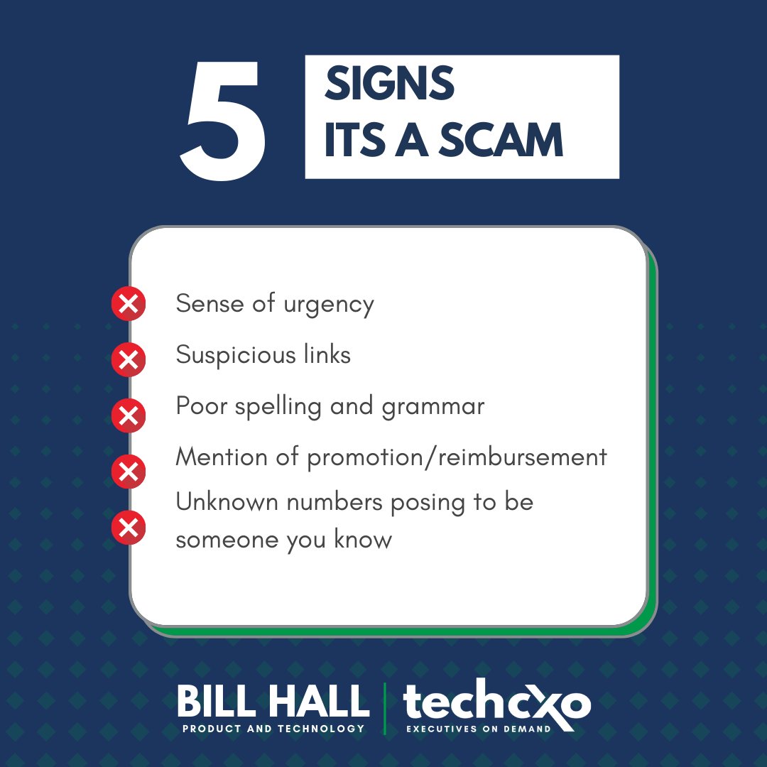 TechCXOBillHall's tweet image. No, your boss isn't texting you to urgently buy a gift card, you won't get the promotion, and you most definitely won't be reimbursed. Don't become the next victim of a gift card scam. #techcxo #productandtechnology