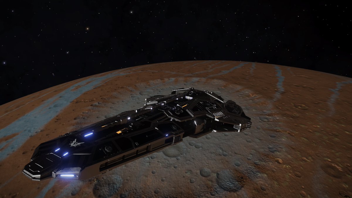 DastinJonathan's tweet photo. #FederalCorvette #Space #SpaceExploration #Explore #EliteDangerous https://t.co/k8Vps7taFe