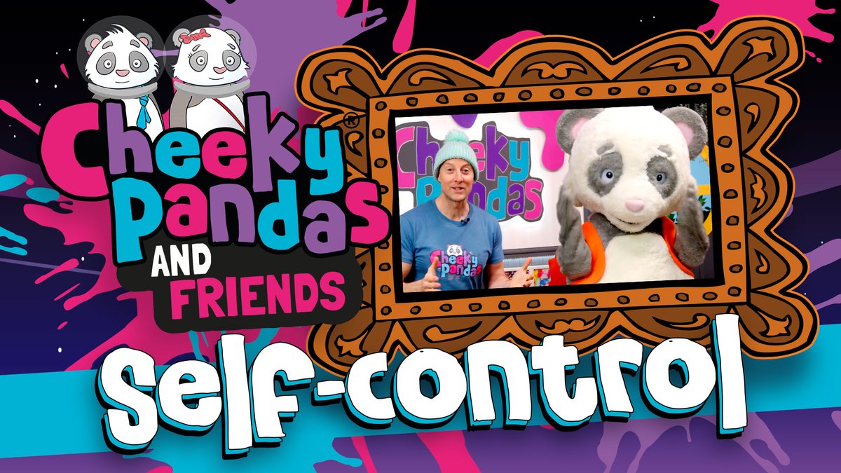 CheekyPandasTV's tweet photo. How cool is this! The Cheeky Pandas Self-Control buddy episode has been released 🥳With games, a craft and loads more..... Watch it here: https://t.co/WRF7KdvAbS 📺 https://t.co/yVjRs8DsZY