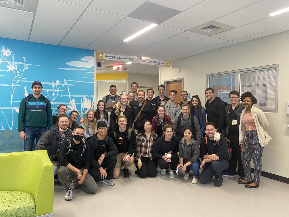 HickamMd's tweet photo. Our @vcuem residents get a first look at the NEW Children’s Hospital of Richmond (CHoR)! https://t.co/TgaMNaDGeq
