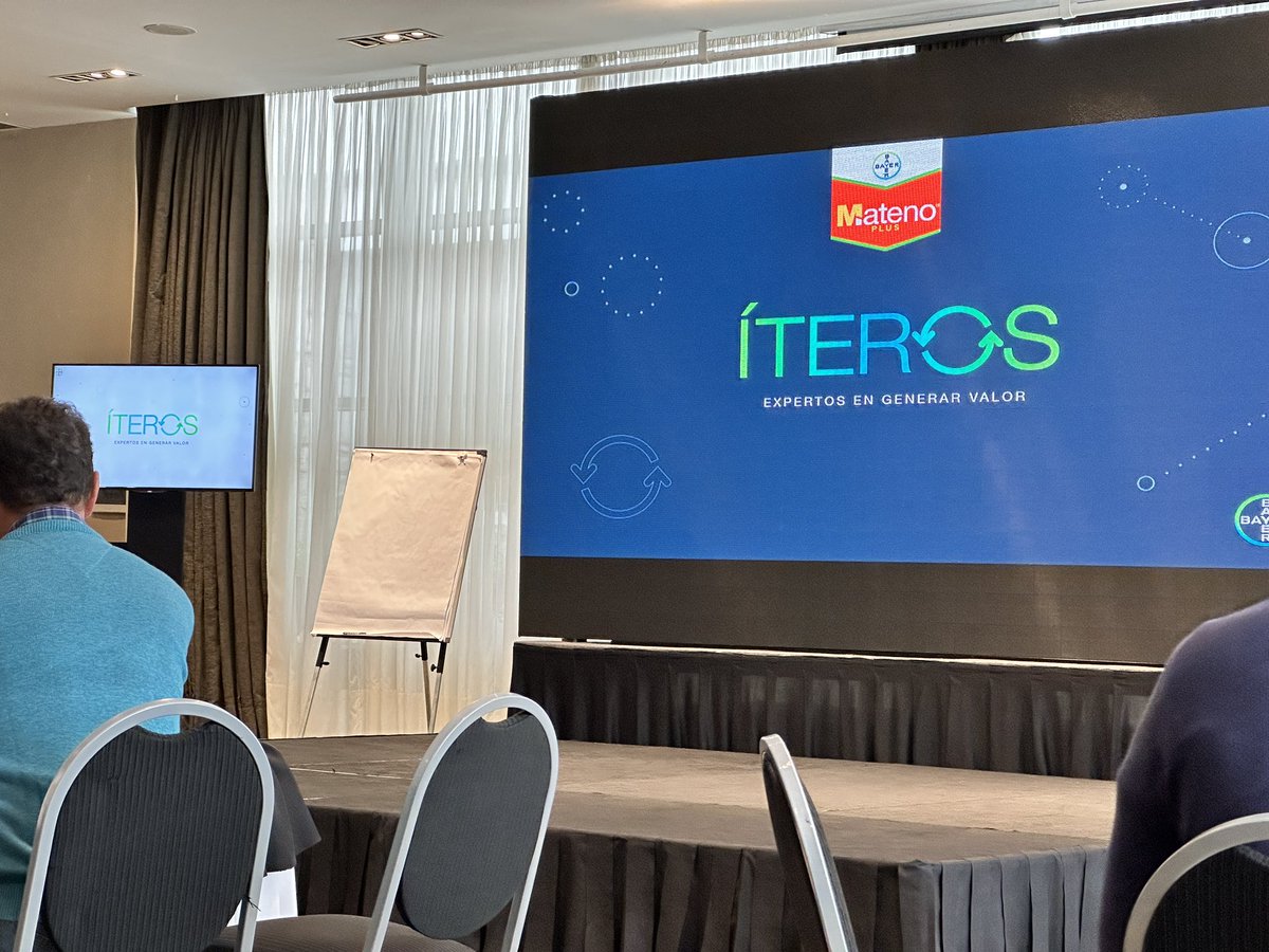 Damiantwr's tweet photo. Iniciando día tecnico y de intercambio en el Pre-lanzamiento de #Mateno.
Gracias @solarroquy, @Rolobidegain @Bayer4CropsAR por la invitación… https://t.co/qIx4MfjS4r