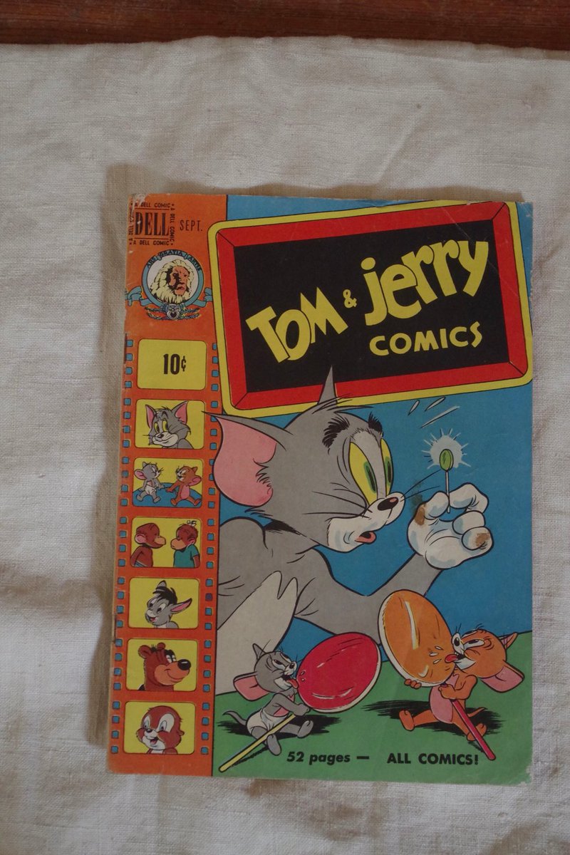 Excited to share this item from my #etsy shop: Tom and Jerry Comic Book number74 #kidscomic #childrencomicbook #cartooncomic #vintagecomic #tomandjerrycomics #dellcomics #goldenagecomics #vintagecomics #ourtimewarp #etsyseller #etsyvintage #etsyshop etsy.me/3N1XCYV