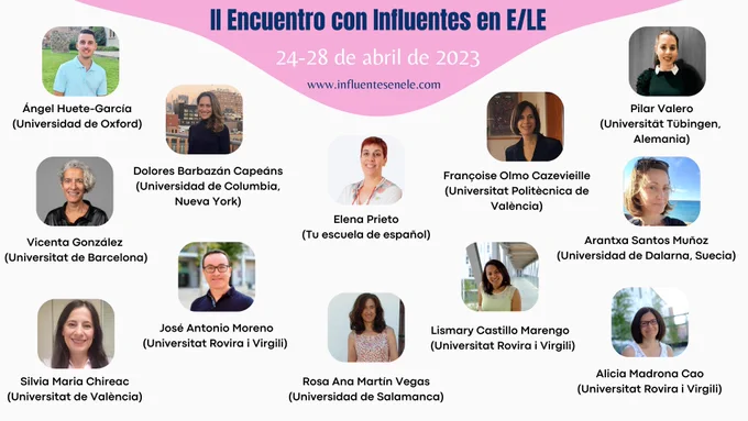 Image from Influentes en E/LE (@InfluentesenELE)