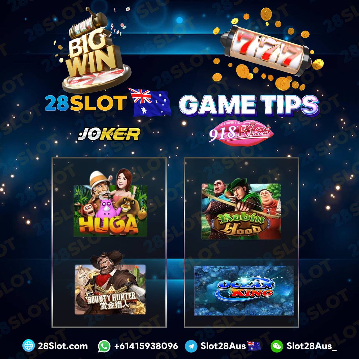 28SLOTAUS's tweet photo. 📷 28Slot AUS 📷
 📷 HOTTEST GAME TIPS OF THIS DAY  
📷Win rate: 84.3% - 90.5% 📷
 📷WhatsApp : https://t.co/qvVJ1GT7Q1 
📷Telegram : https://t.co/iYptv8BAGR #28slot #OnlineCasino #slots #pokies #virtualcasino #onlinebetting #OnlineSlots #gamblingonline #aussiecasino #onlinemoney https://t.co/kj4oWjIkz7