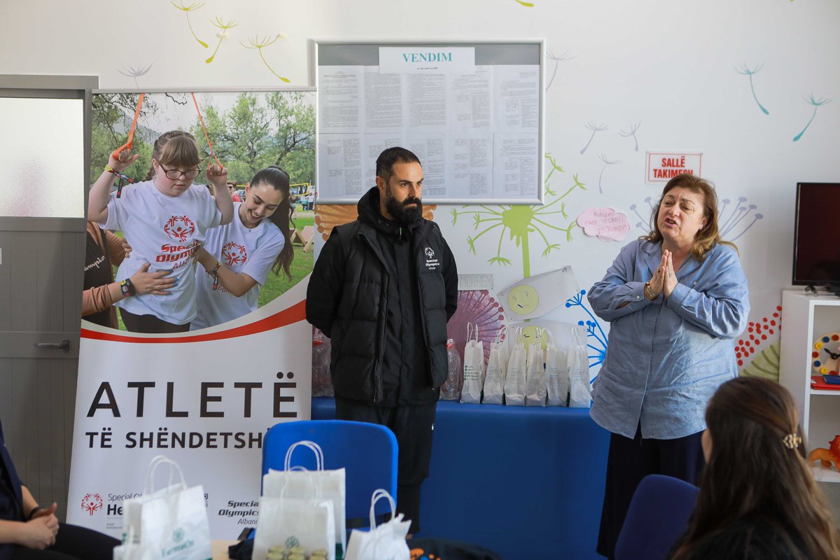 soeuropeeurasia's tweet photo. New partnership between SO Albania 🇦🇱 and the United Nations Population Fund (UNFPA) aims to support children to lead healthier and happier lives.

Both organizations seek to stop discrimination, promote healthy lifestyles and engage parents through sport.

#ChooseToInclude https://t.co/1B031RmsXV