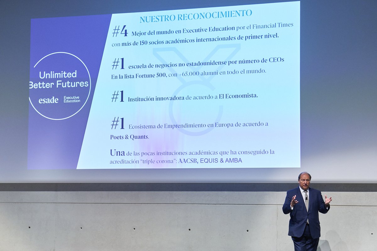 EsadeExecEd's tweet photo. 📷¡Bienvenidos a los participantes de los #EsadeExecMasters IN/ON en BCN!  Representando 12 nacionalidades🌍, empiezan una aventura formativa para liderar el cambio en sus empresas combinando lo mejor de ambos mundos: programas presenciales y digitales.🙌 #UnlimitedBetterFutures https://t.co/IAVDq29vjT