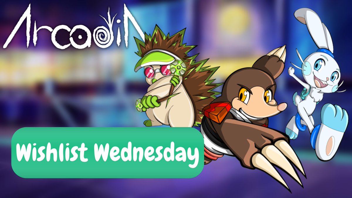 It's #WishlistWednesday   Share with us your #indiegame!   🎮REPLY |  🔁 RETWEET | 💚 LIKE 
Wishlist Arcadia on #steam: store.steampowered.com/app/2260650/Ar…

#gamedev #anime #metroidvania #animegame