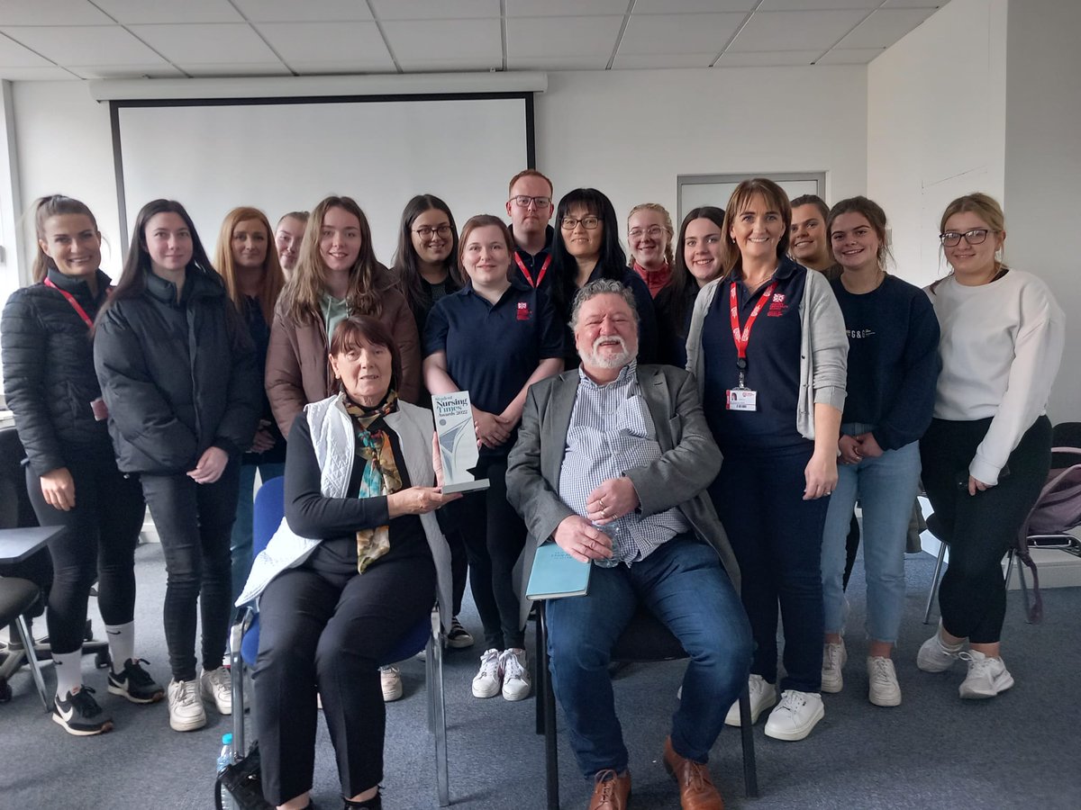 WAVETrauma's tweet photo. Afternoon sessions with @QUBSONM School of Nursing and Midwifery students done and dusted. Looking at listening, compassion, signs and symptoms of trauma and how nursing can play a vital role in trauma recovery. 
Wonderful students and wonderful Citizen Educators
#traumaeducated https://t.co/ReFECJy183