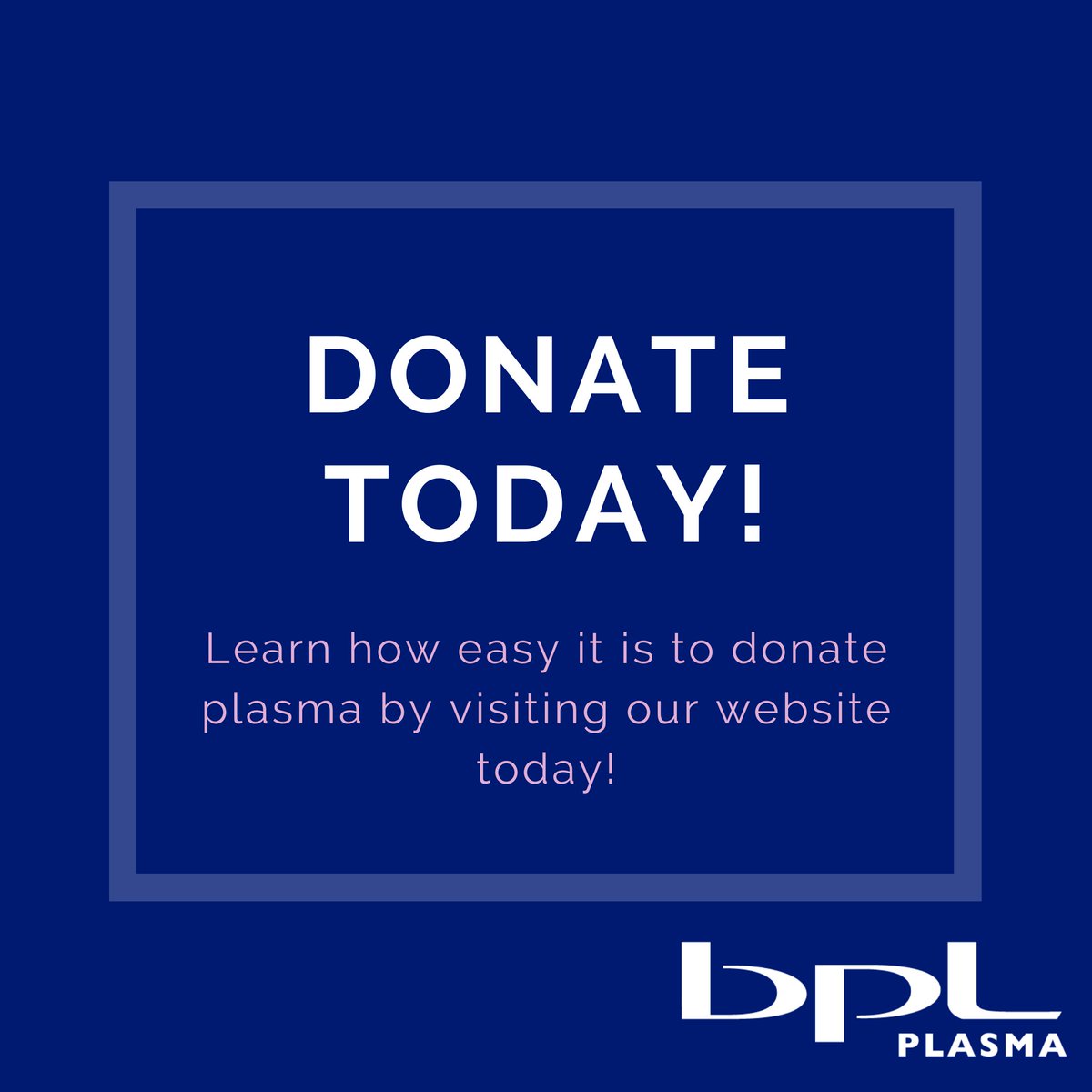 BPL Plasma LLC tweet media