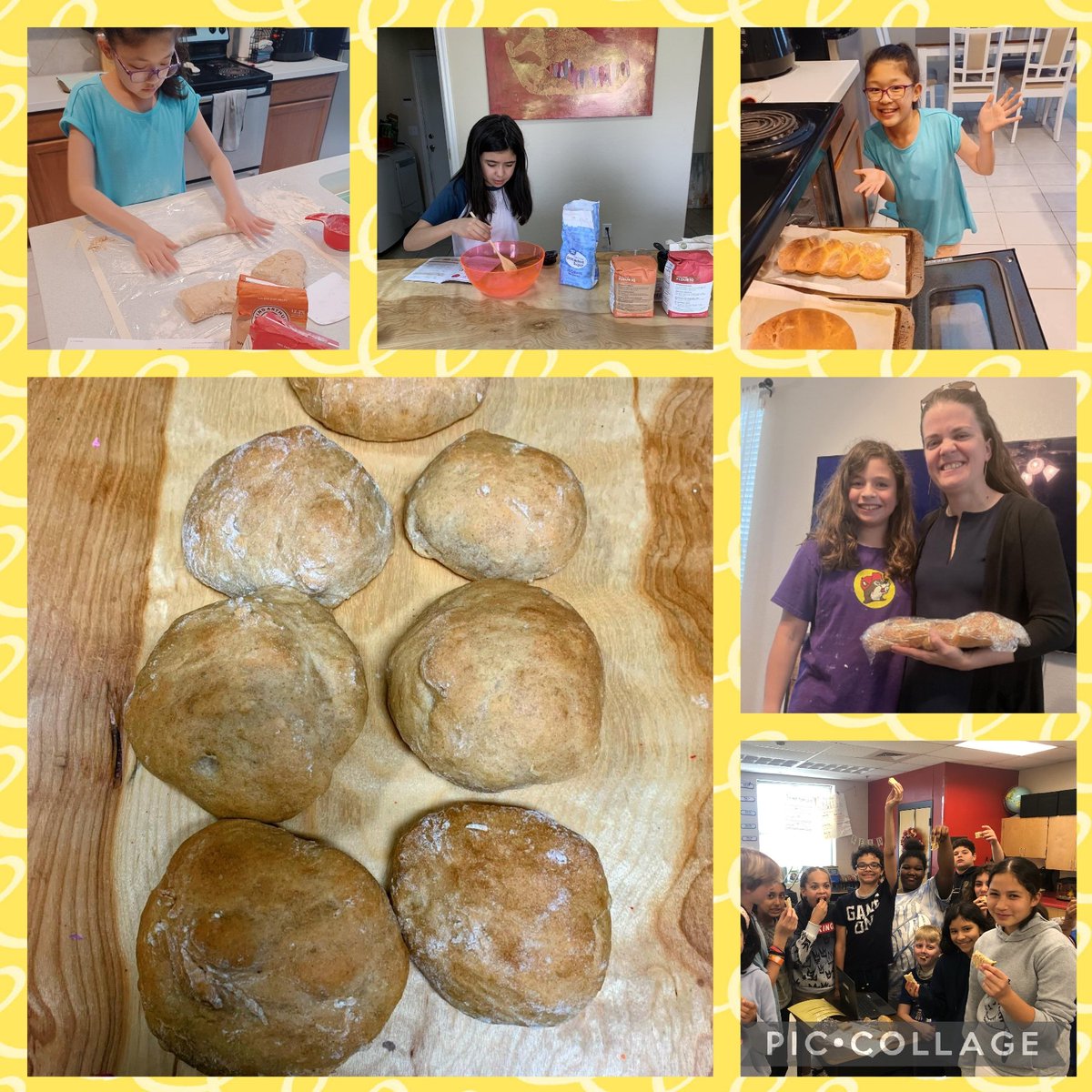 BMorantes13's tweet photo. Thank you to @kingarthurflour and the Bake For Good Program! @NISDFields 5th graders had a blast learning the math/science of baking bread. Not only did they get to make bread, they also shared it with neighbors, family, and friends at school. What a great program! #bakeforgood https://t.co/1hEVc1z3uZ