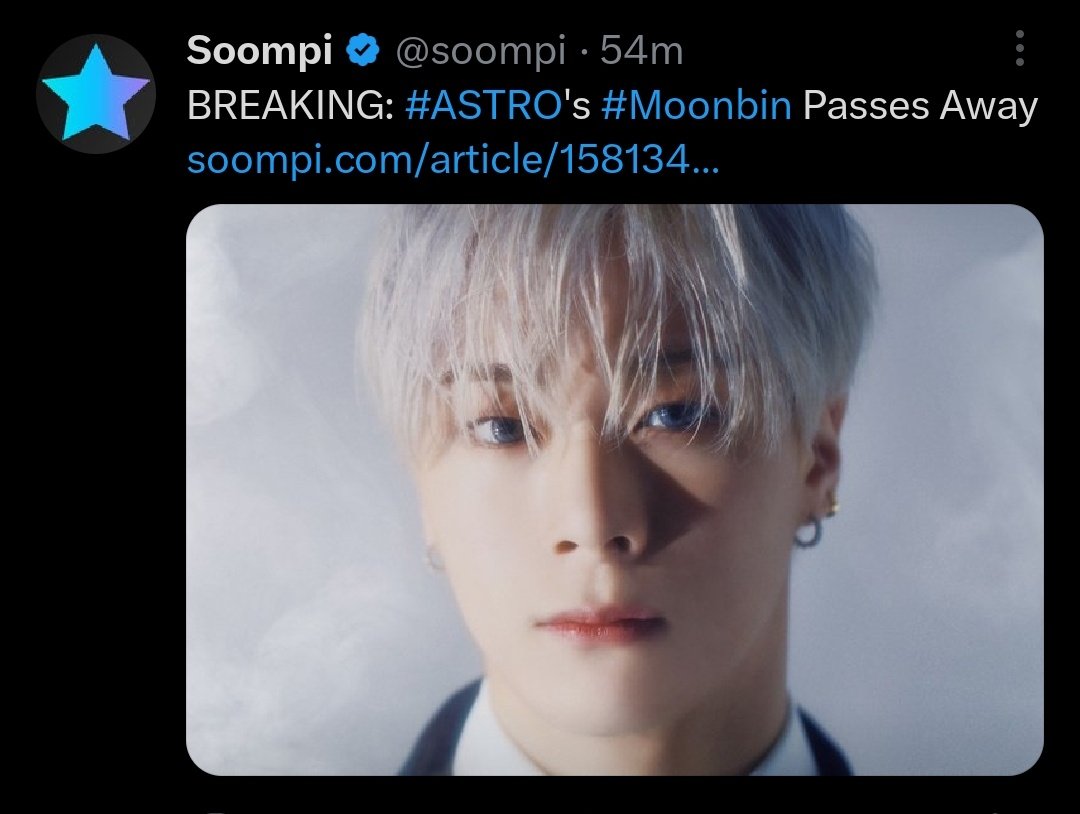 djenine_ira's tweet photo. I haven't completely recovered from rocky leaving astro, and now moonbin passing away?! My heart is torn into pieces🥺 

Sending my deepest condolences to moonbin's family. 🕊 #MOONBIN https://t.co/QQKE5iOv9R