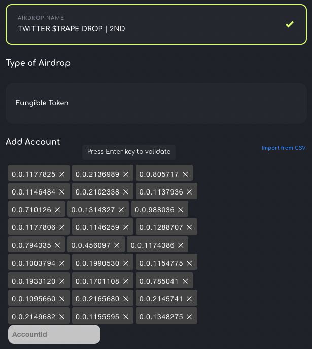 HELDiWanKenHODL's tweet photo. The 2nd round of #FreeTRAPE is going out soon ๐
Winners 41 - 68 ๐
Hurry & enter NOW ๐จ
Sorry if you miss out ๐คทโโ๏ธ
$TRAPE | #TrippyApeCoin | #HFTs | #HBARNFTs | #NFA | #DYOR | @AltlantisApp | #AltlantisAirdrops https://t.co/nbEE2w56cJ