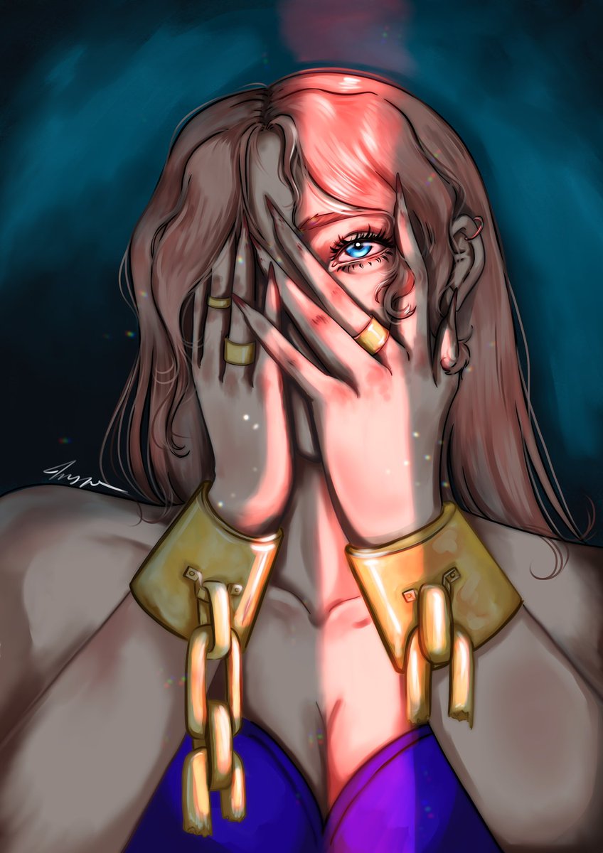 I feel like there’s something missing, even though I did everything I planned… 🤷🏼‍♀️
Oh and I got my self two followers so thank you, you two ♥️ 😅

#art #drawingart #arttwt #oc #ocart