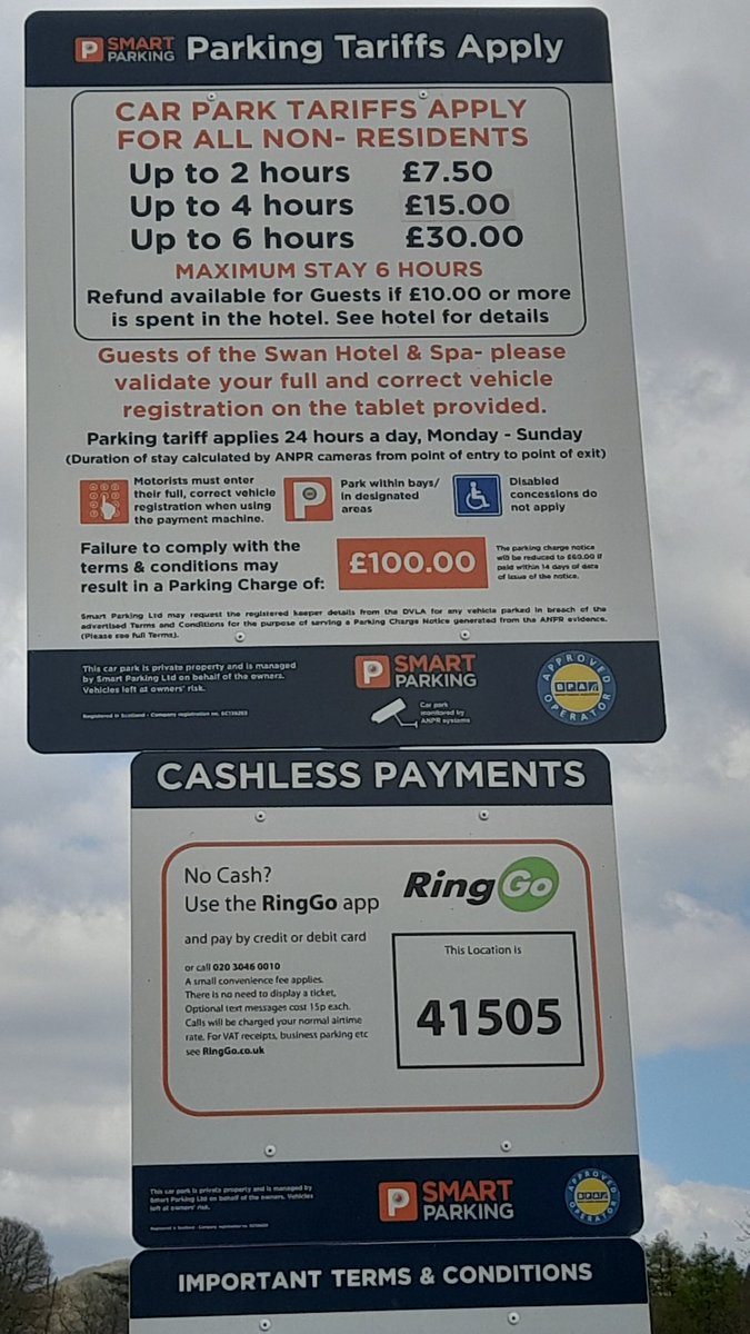 GrahamPark15's tweet photo. At least Dick Turpin wore a mask, this is the new car park being created behind the Swan Hotel at Newby Bridge, this car park coincides with the new footpath/cycleway that as opened recently, so walking in the @lakedistrictnpa is only for the wealthy it appears https://t.co/dojOnpcs1H