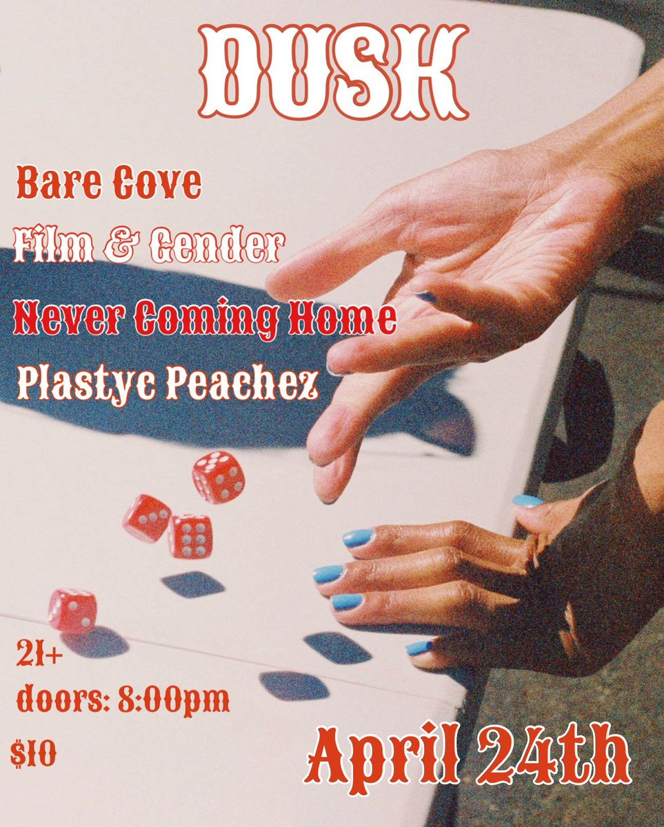 Guess who just got added to a last minute show this Monday at Dusk? ITS US! Our boys in <a href="/PlastycPeachez/">Plastyc Peachez</a> asked us to jump on so of course we had to! It's a last minute gig so hopefully everyone can make it out!