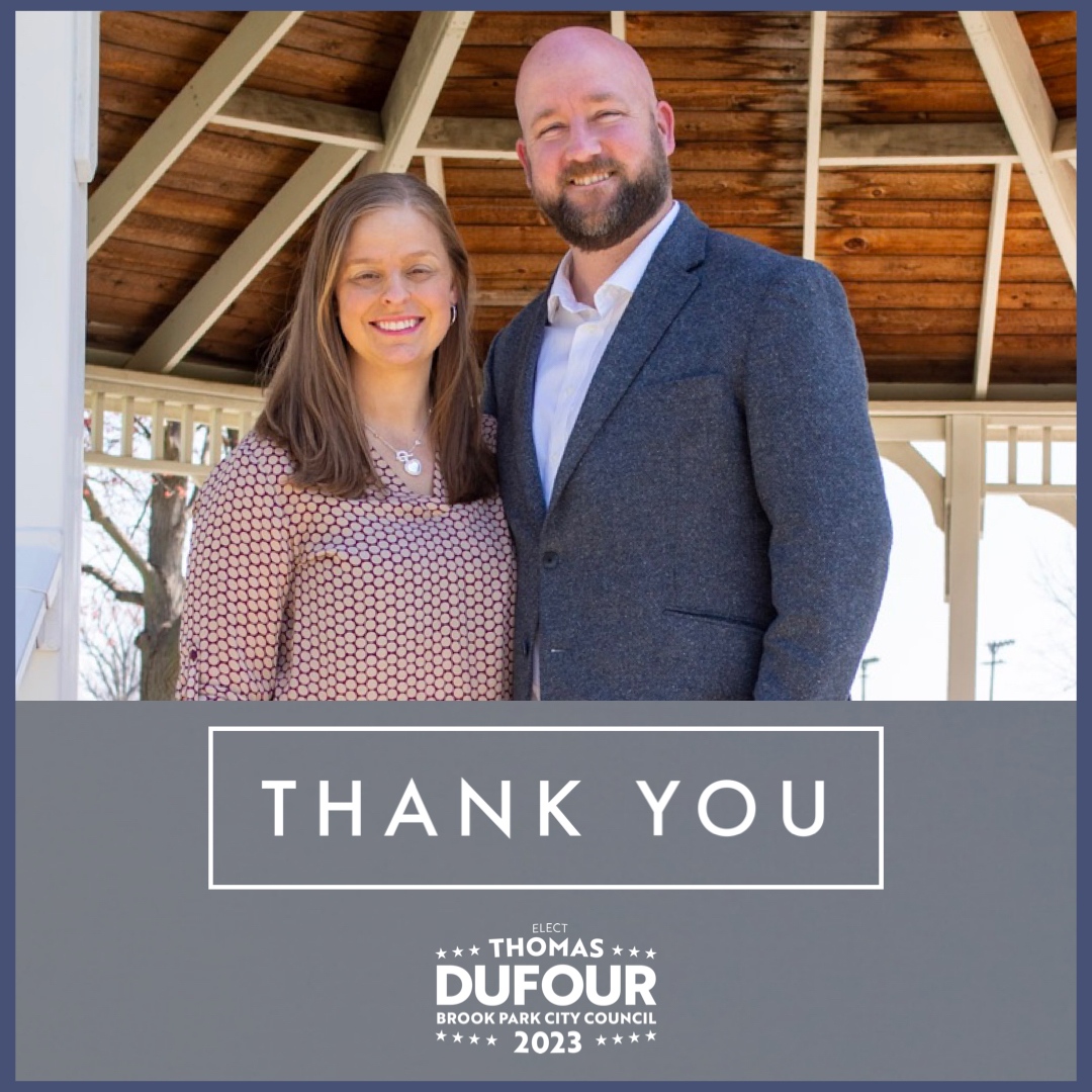 Thomas Dufour for Brook Park City Council tweet media