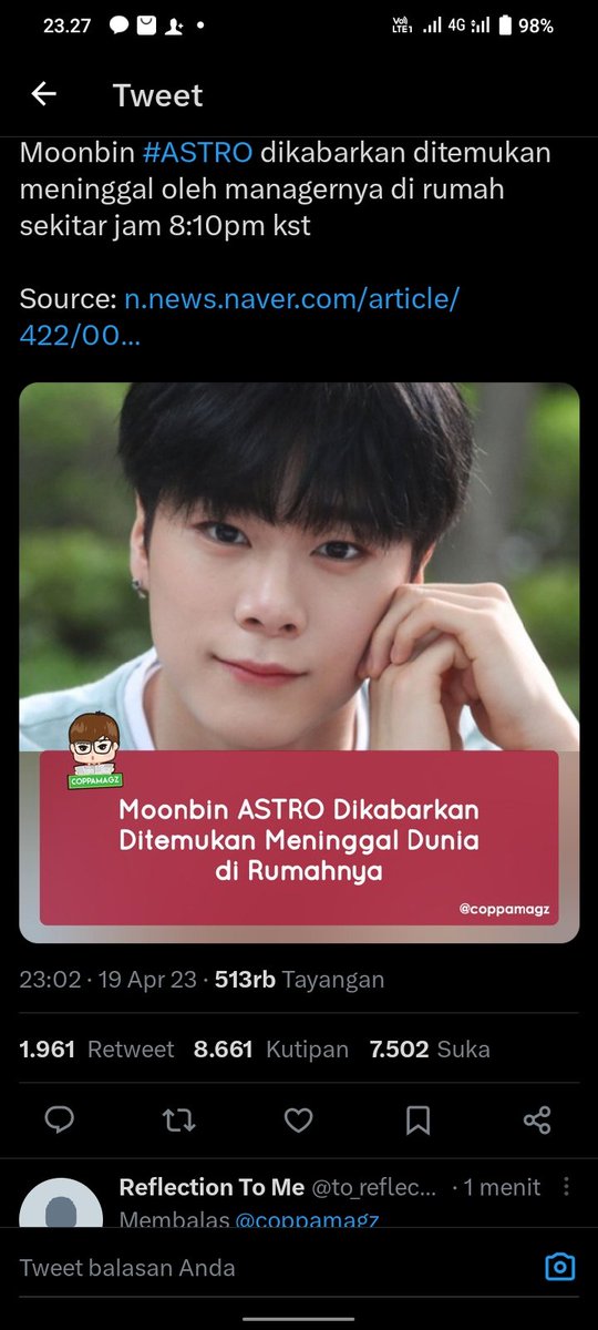 loviareyn's tweet photo. Yang baru banget join wv aku kira kita  akan lebih gampang komunikasi ternyata kamu malah pergi buat aroha semangat ya rest in peace moonbin buat moon sua keep strong astro dan aroha  tetap semangat ya  kita do'ain  moonbin tenang disana https://t.co/6fz8D8ZaZj
