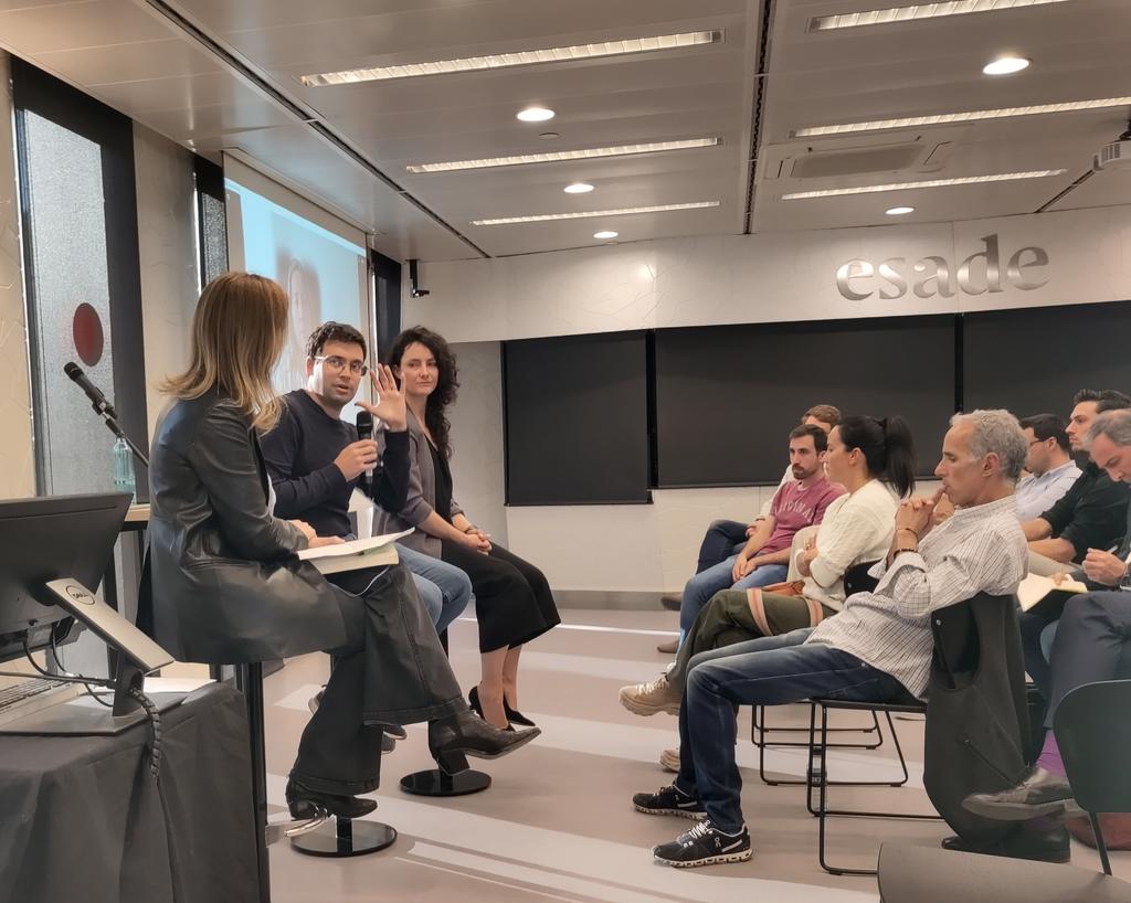 Great panel of social entrepreneurs today at @ESADE Impact Entrepreneurship Day. Now Oriol from <a href="/QidaCare/">Qida</a> saying how their impact approach helps them attract and retain talent, and raise funding #socent #impinv <a href="/Esade/">Esade</a>SocImp