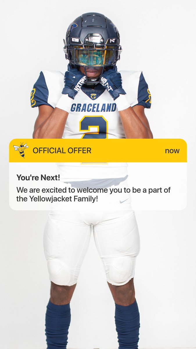DimitriDonald11's tweet photo. After great conversations with @BirgeAndrew I’m blessed to receive my first offer from Graceland University!! https://t.co/r9sp46mjUM