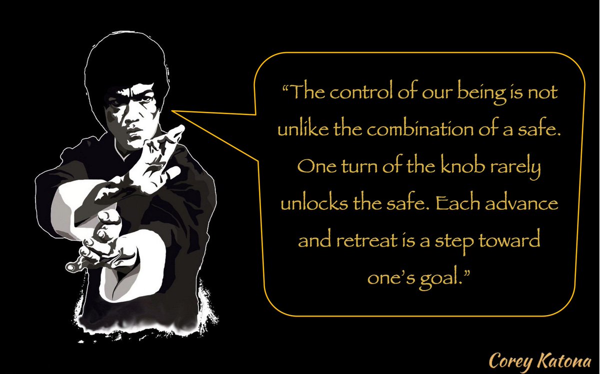 Corey_Katona's tweet photo. Growth and transformation don't occur overnight. It takes time, small wins, and steps off the beaten path. Turn the knob today, even if it's only one tick forward. #creativedirector #advertistingagency #videoproductioncompany #brucelee #elearningdev #indiegamedev #audioproduction https://t.co/LGaskfN9ao