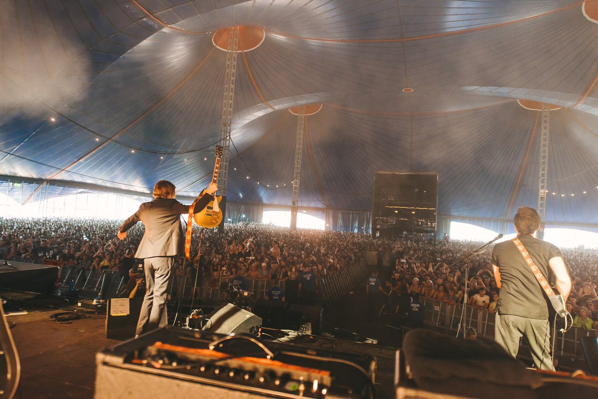 OfficialRandL's tweet photo. From the @bbcintroducing stage, to the Festival Republic Stage, to the @BBCR1 Stage, now onto the MAIN STAGE 🙌🙌 We feel like proud parents of @TheAmazons rn 🥹 https://t.co/KkQq9qmVGP